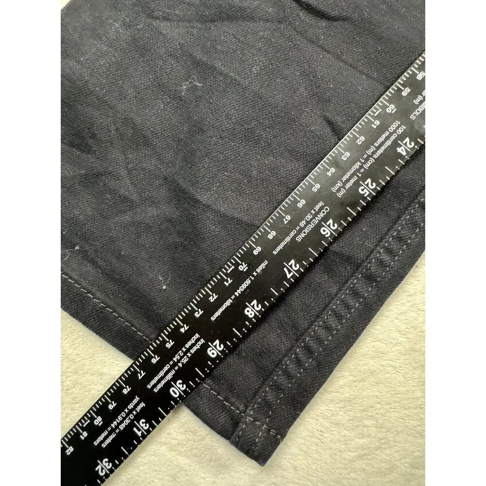 Levi’s 514 Straight Fit Black Jeans Men’s 40x30 Stretch Denim Pants